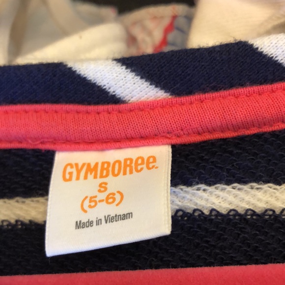 Gymboree girls striped cherry sequin dress size sm - Picture 5 of 5